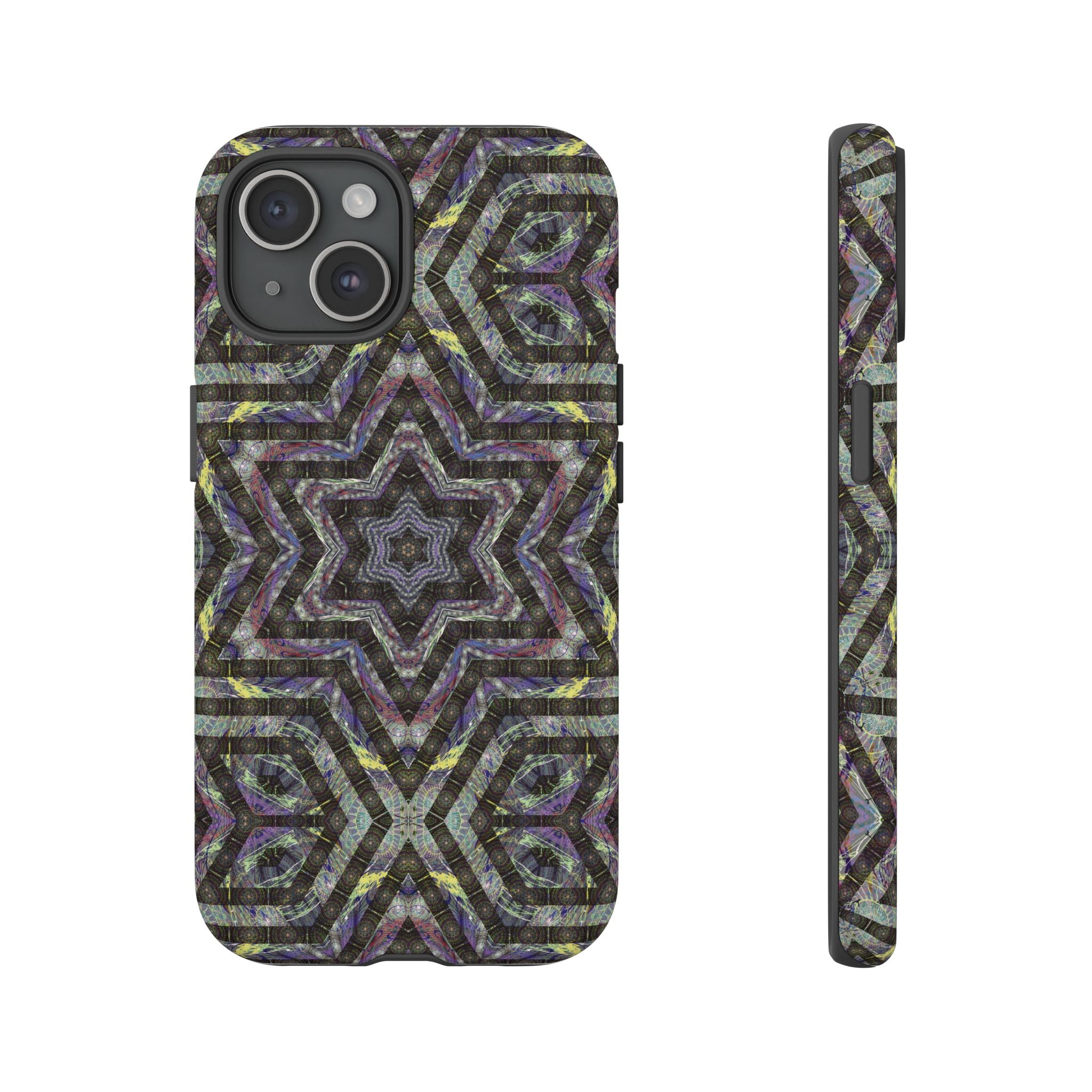 iPhone 15 Tough Cases - P5 Kaleidoscopic No.1