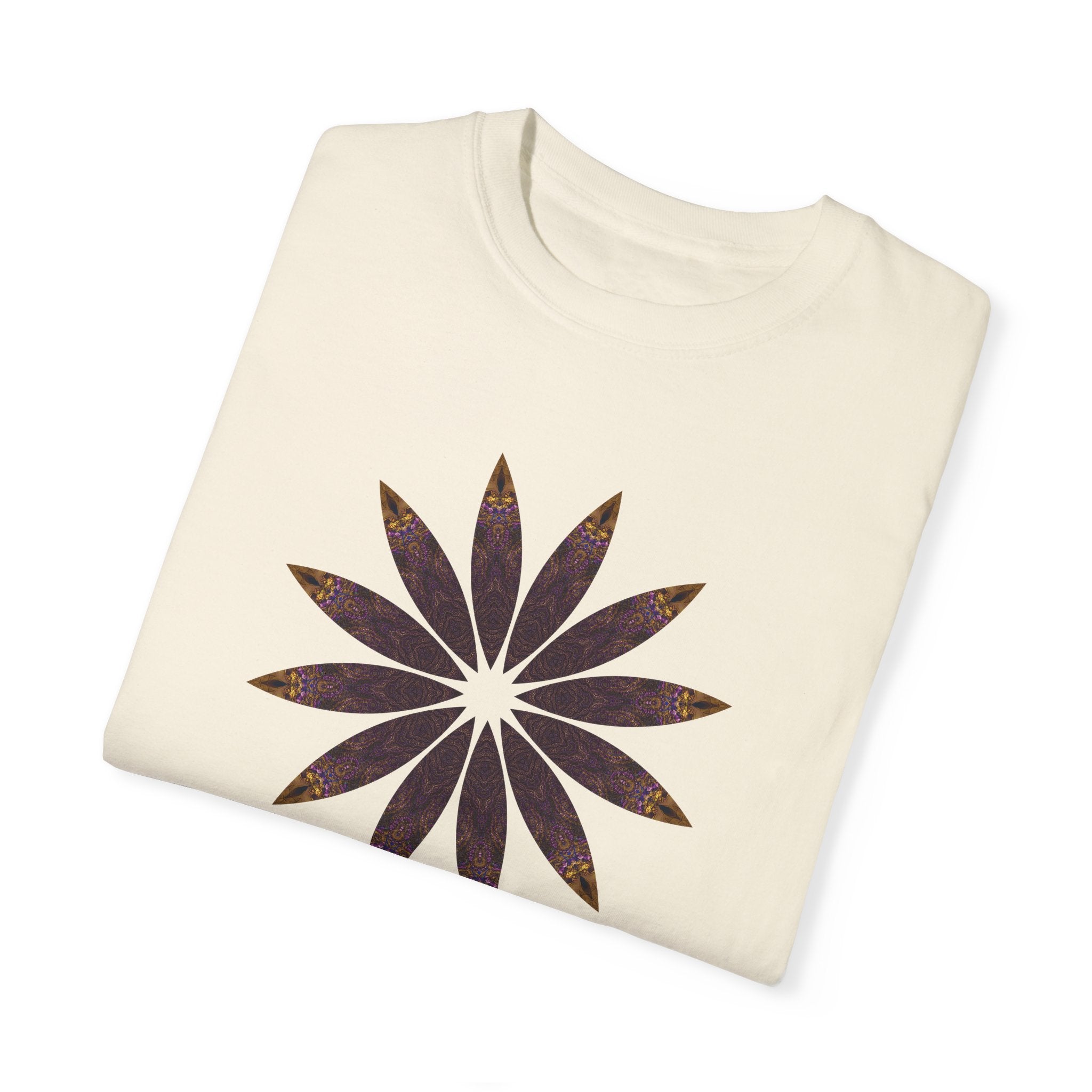 Unisex Garment-Dyed T-shirt - Love Light Mandalas No.2