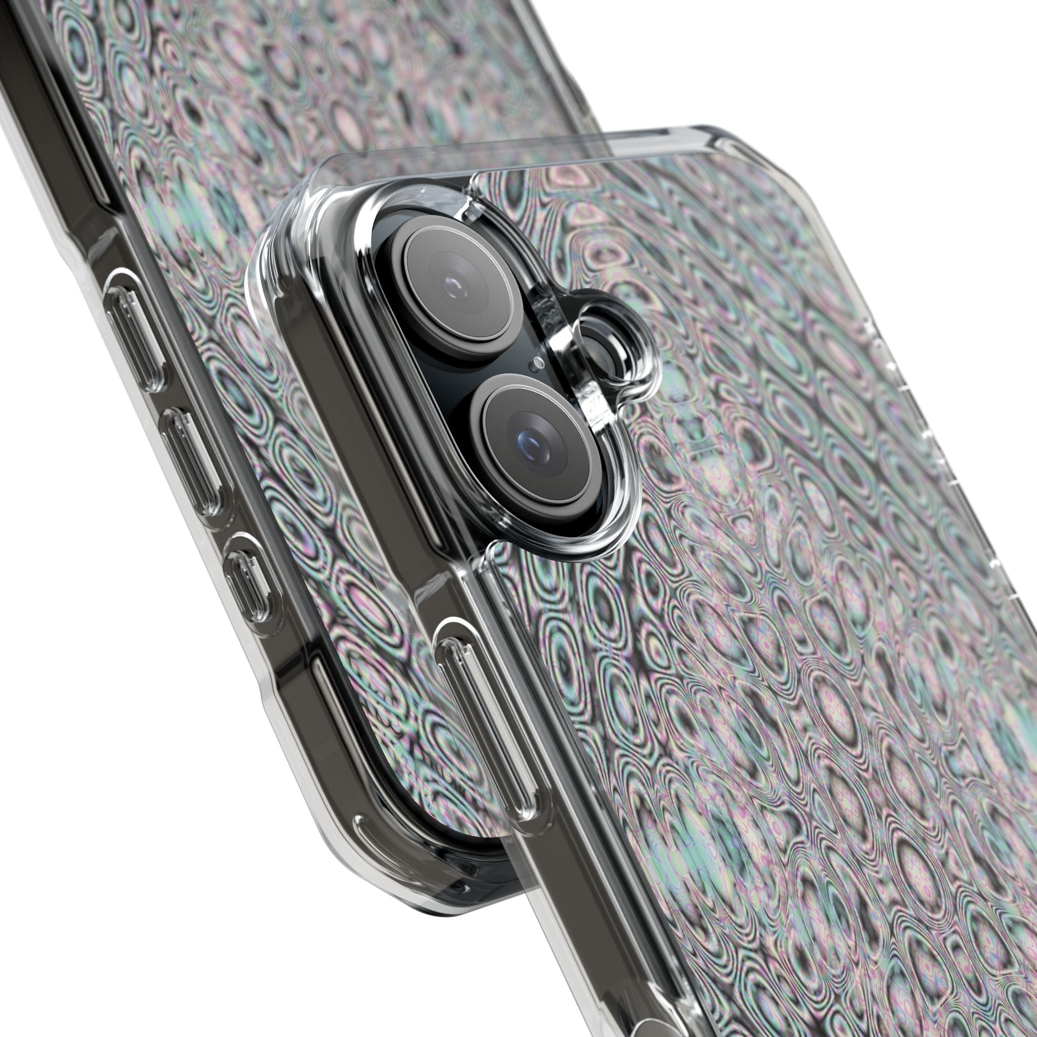 iPhone 16 Magnetic Clear Impact Case - DMT Seer No.13