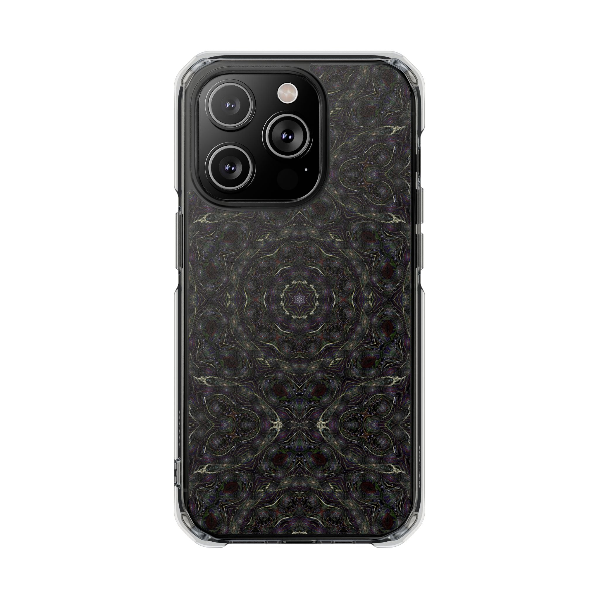 iPhone 14 Magnetic Clear Impact Case - P5 Kaleidoscopic No.18