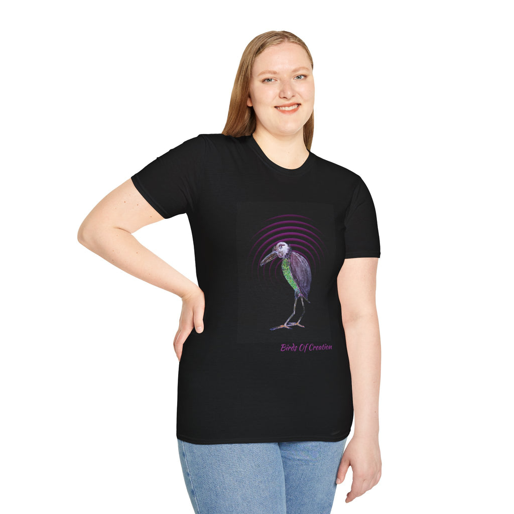 Unisex Softstyle T-Shirt - Birds Of Creation No.2b