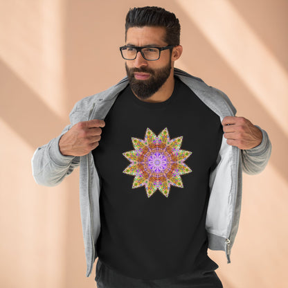 Unisex Crewneck Sweatshirt - Love Light Mandalas No.14