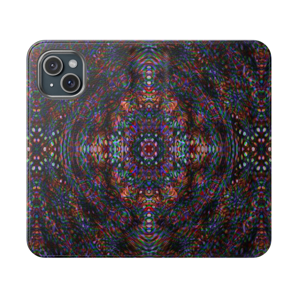 iPhone 15 Flip Case - DMT Scribe Tiles No.1