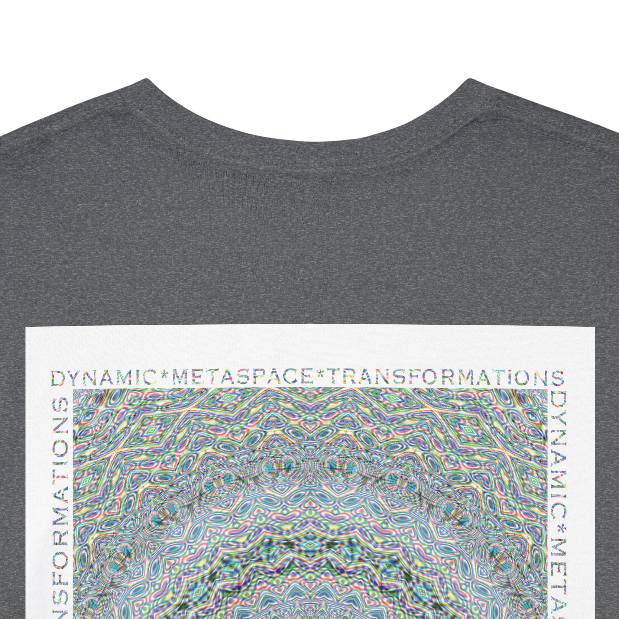 Unisex Heavy Cotton Tee (Back) - DMT Seer No.4