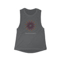 Women's Flowy Scoop Muscle Tank - Love Light Mandalas No.2