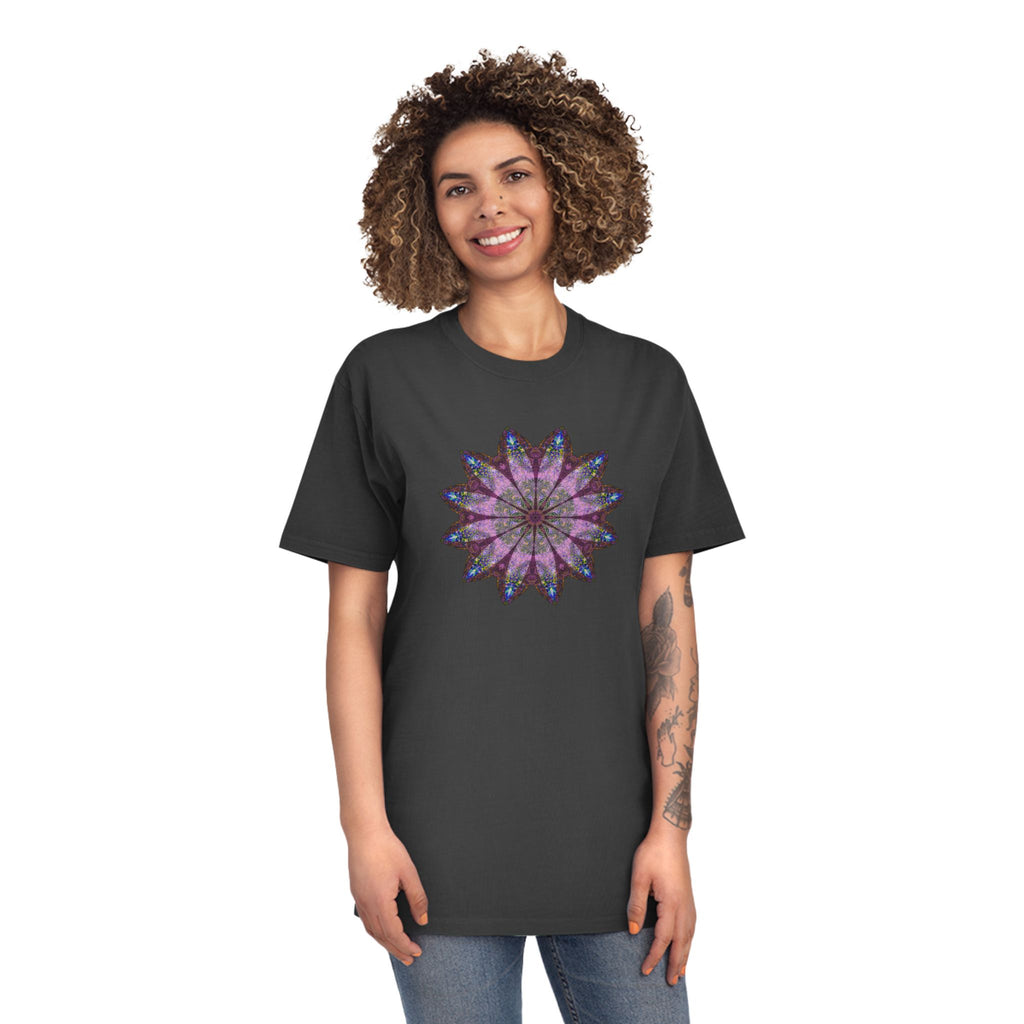 Unisex Faded Shirt - Love Light Mandalas No.19