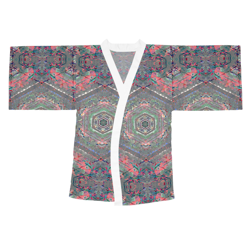 Long Sleeve Kimono Robe - DK Series No.9