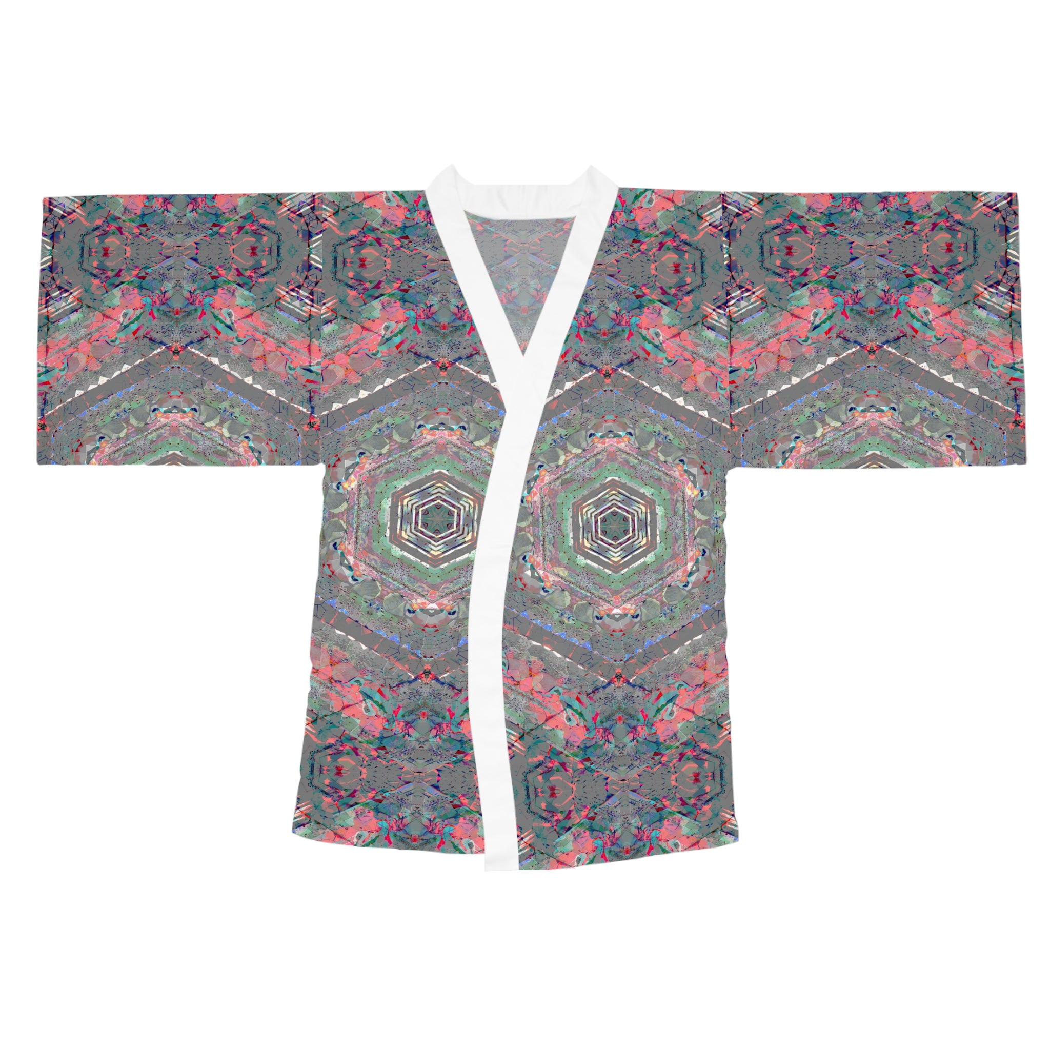 Long Sleeve Kimono Robe - DK Series No.9