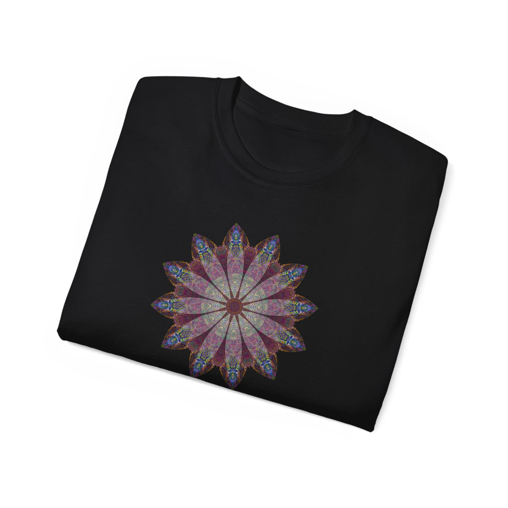Unisex Ultra Cotton Tee - Love Light Mandalas No.9