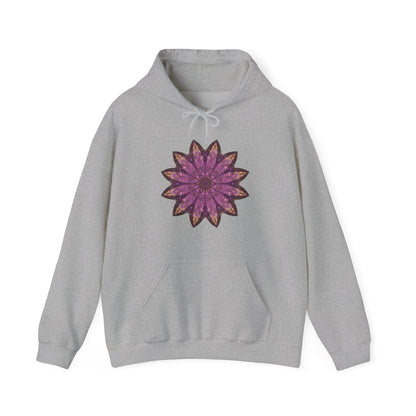 Unisex Heavy Blend™ Hooded Sweatshirt - Love Light Mandalas No.16