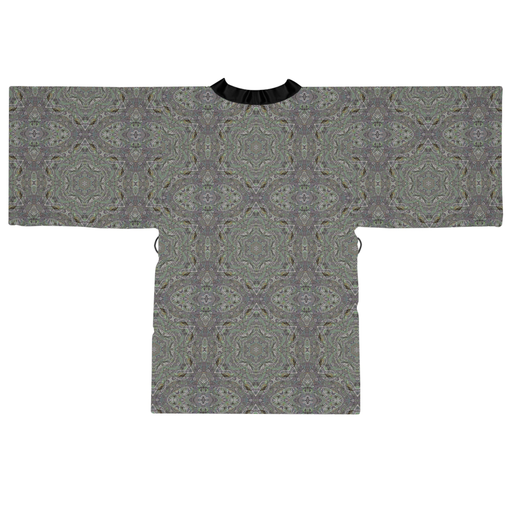 Long Sleeve Kimono Robe - P5 Kaleidoscopic No.29