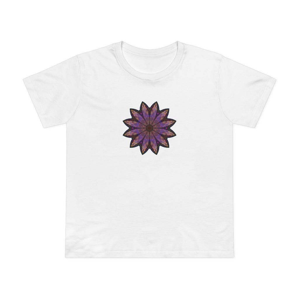 Women’s Maple Tee - Love Light Mandalas No.23