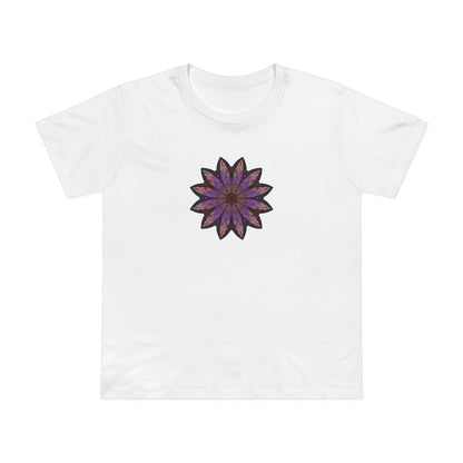 Women’s Maple Tee - Love Light Mandalas No.23