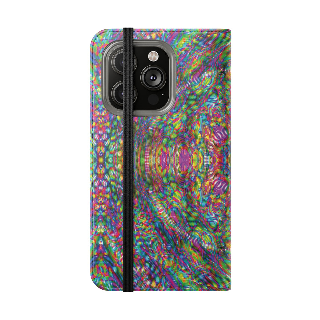 iPhone 14 Flip Case - DMT Scribe Tiles No.4
