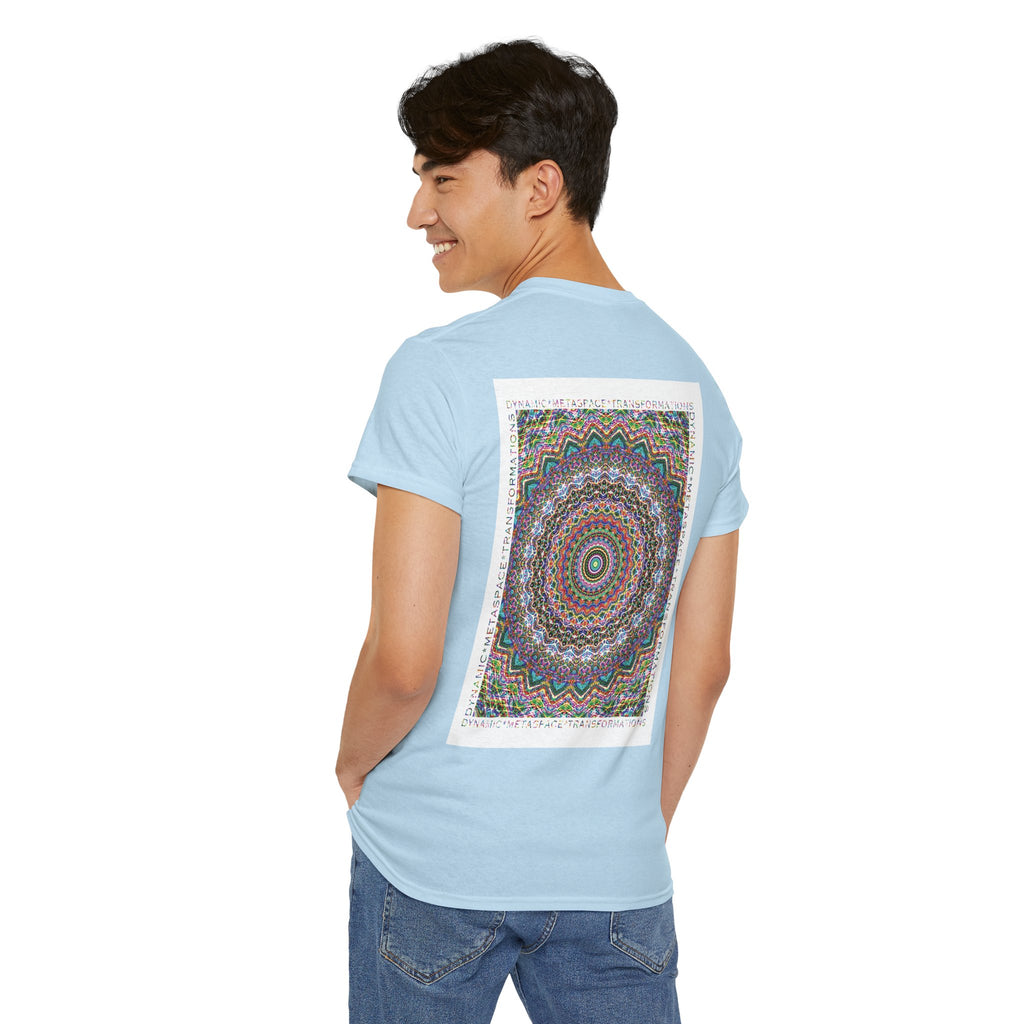 Unisex Heavy Cotton Tee (Back) - DMT Seer No.7