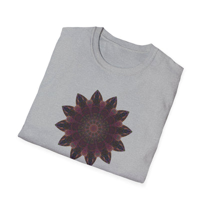 Unisex Softstyle T-Shirt - Love Light Mandalas No.8