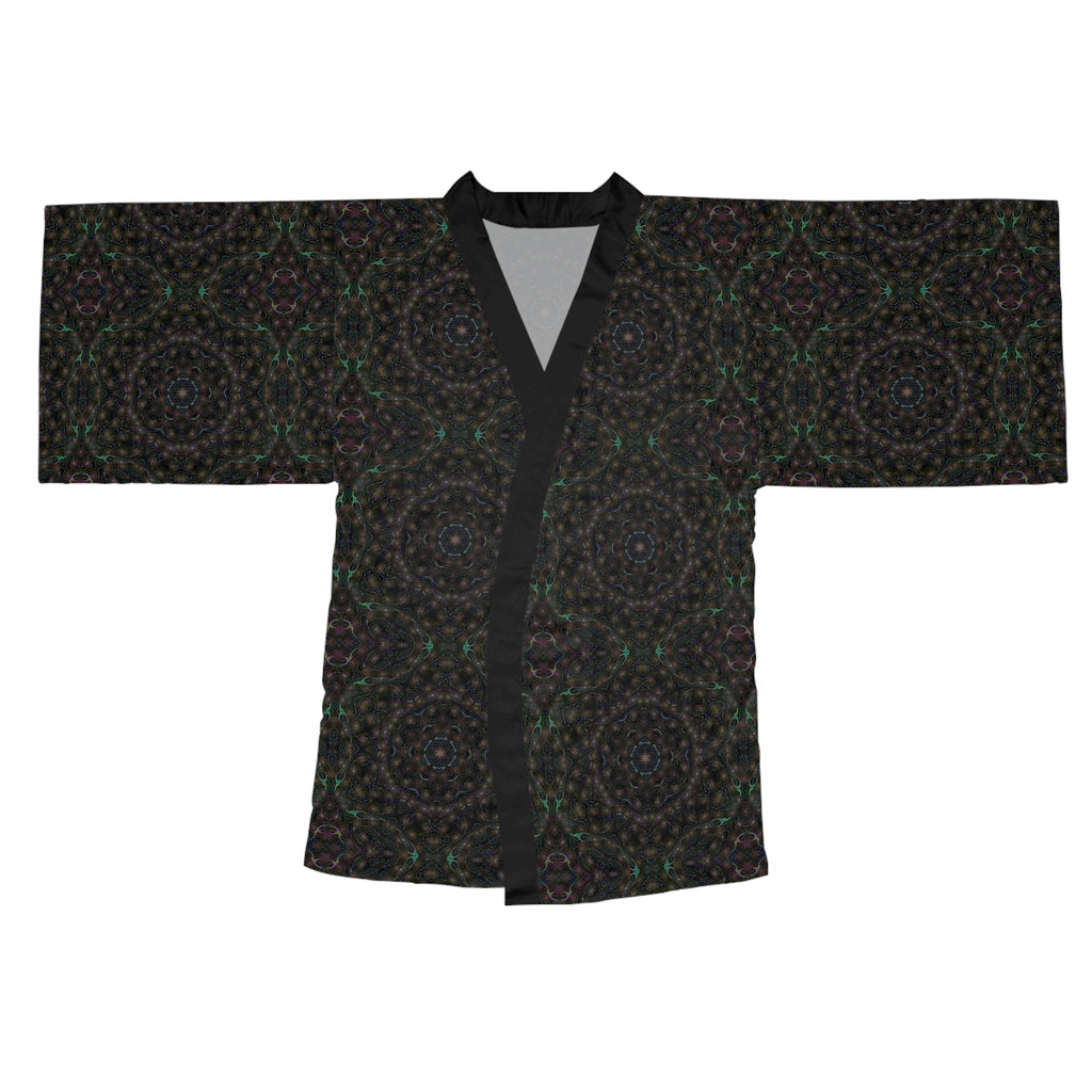 Long Sleeve Kimono Robe - P5 Kaleidoscopic No.16