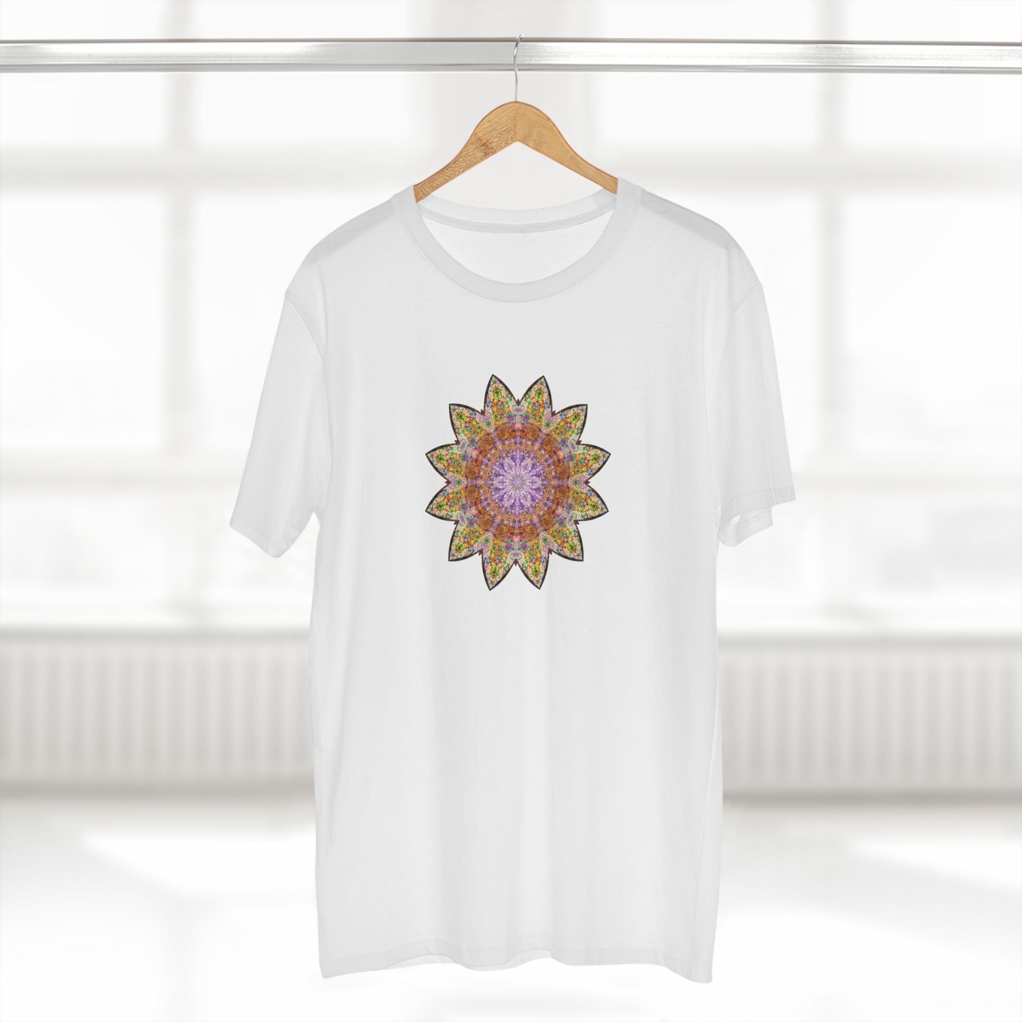 Men's Staple Tee - Love Light Mandalas No.14