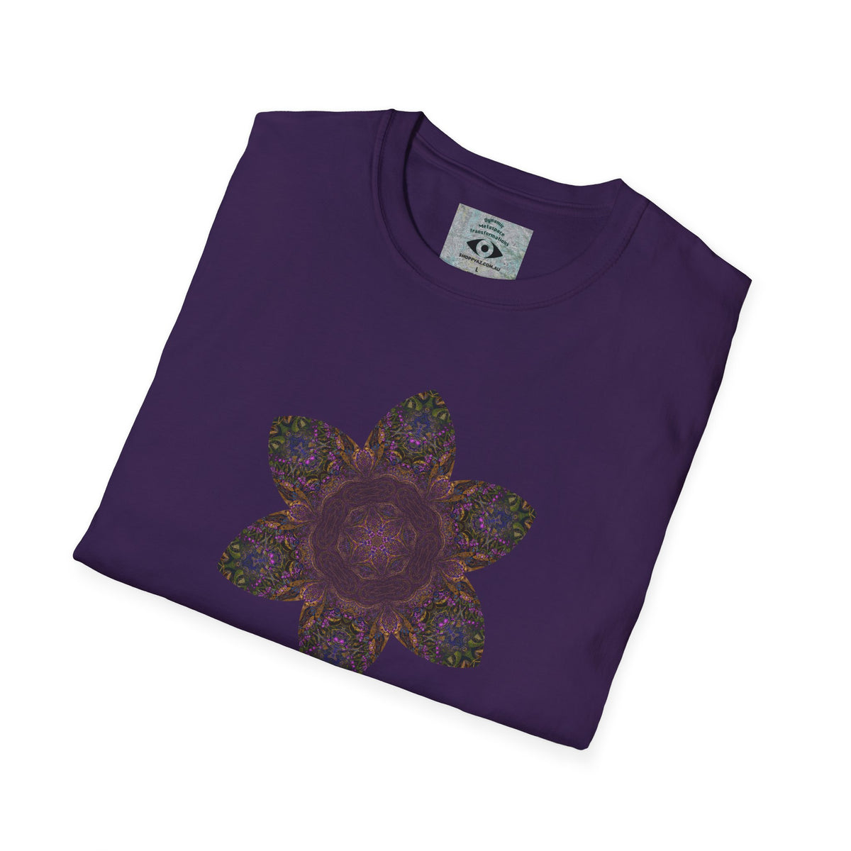 Unisex Softstyle T-Shirt - Love Light Mandalas No.3