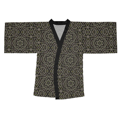 Long Sleeve Kimono Robe - P5 Kaleidoscopic No.7