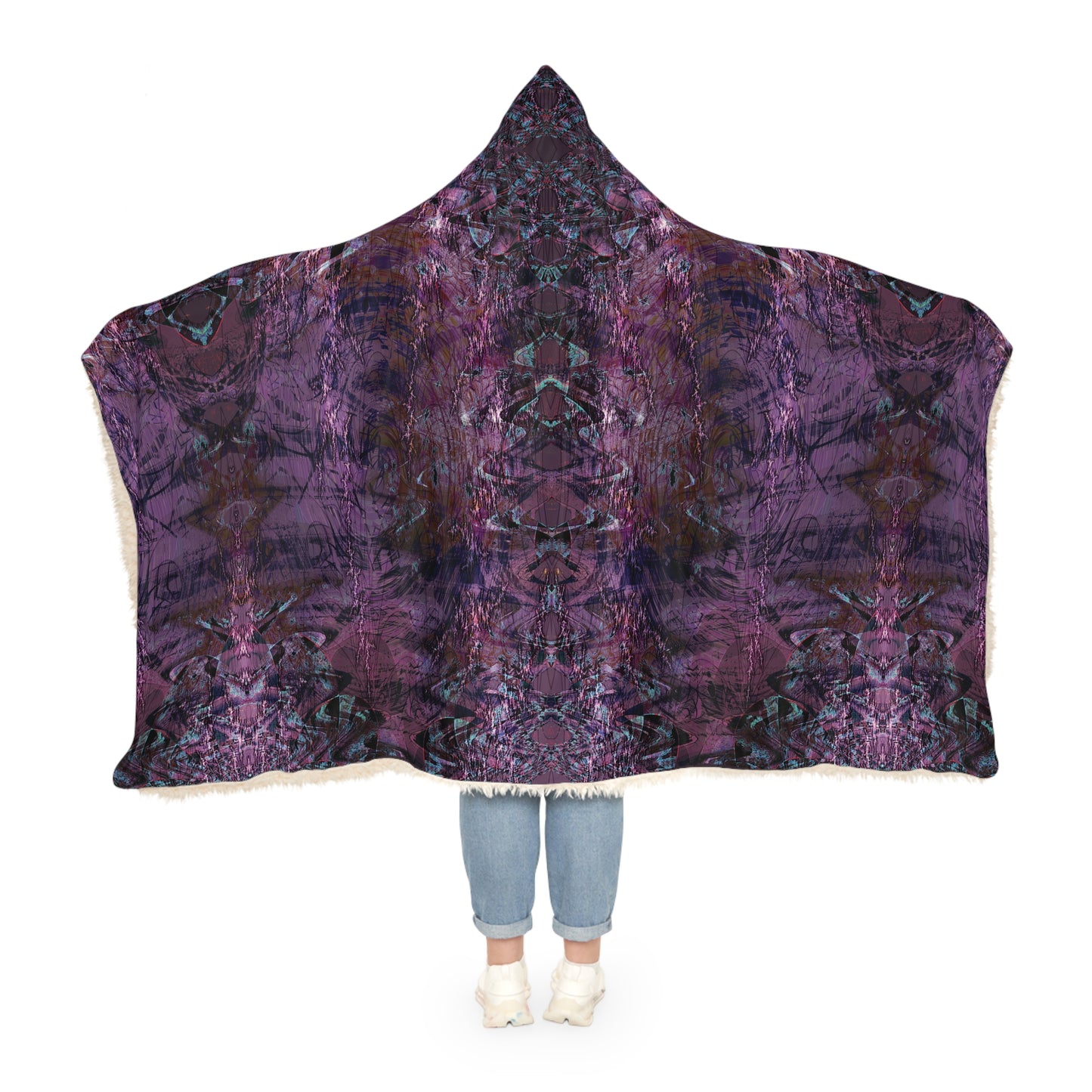 Snuggle Blanket - Love Light Fractals No.6