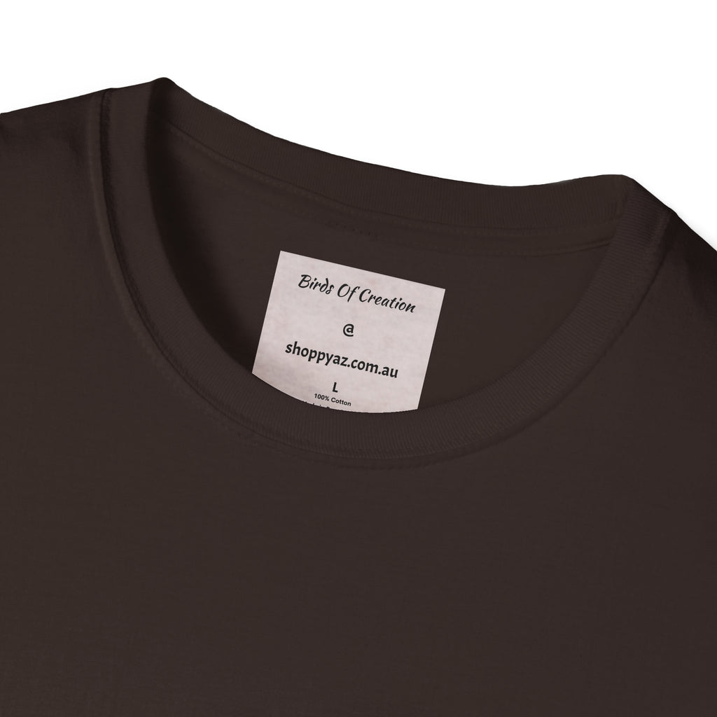 Unisex Softstyle T-Shirt - Birds Of Creation No.2