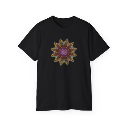 Unisex Ultra Cotton Tee - Love Light Mandalas No.13