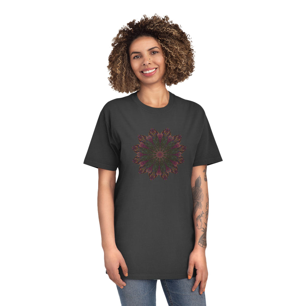 Unisex Faded Shirt - Love Light Mandalas No.7