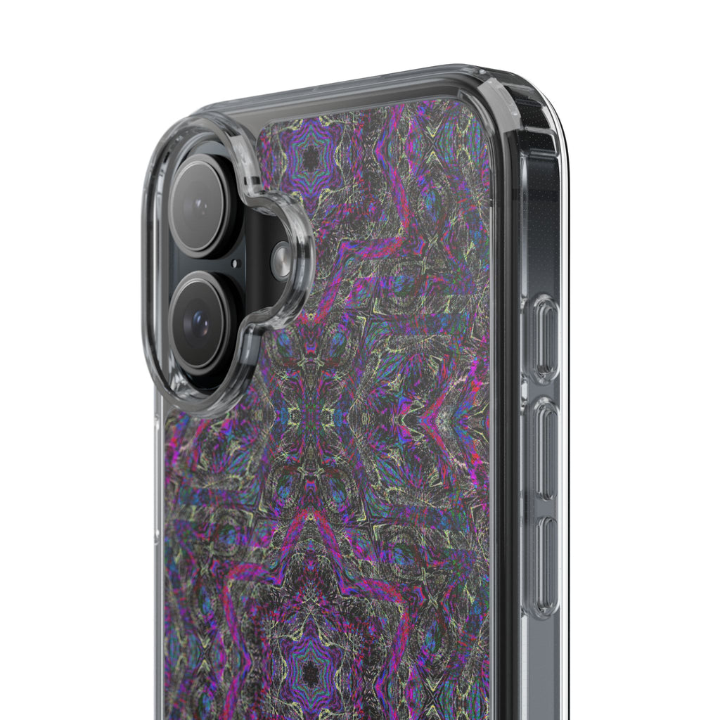 iPhone 16 Clear Case – P5 Kaleidoscopic No.33