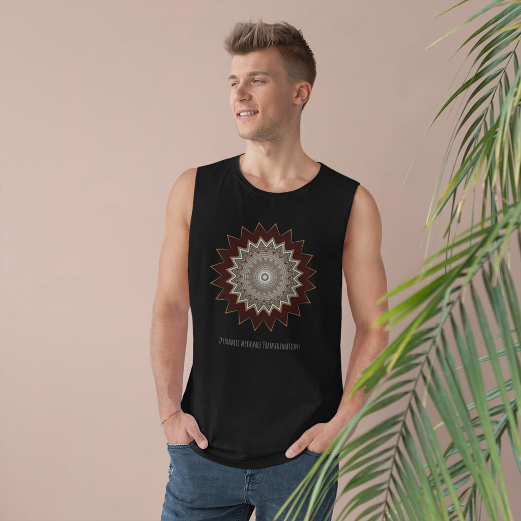 Unisex Barnard Tank - Mycelium Mandalas No.1