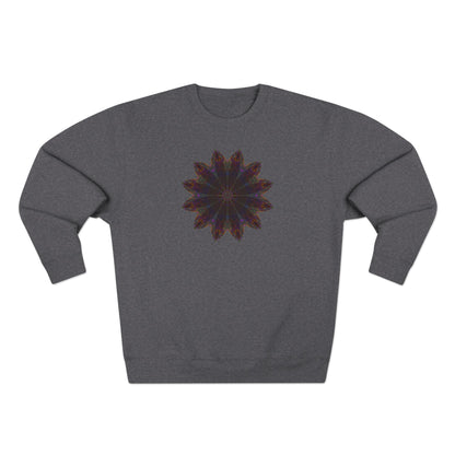 Unisex Crewneck Sweatshirt - Love Light Mandalas No.10