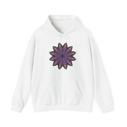 Unisex Heavy Blend™ Hooded Sweatshirt - Love Light Mandalas No.24