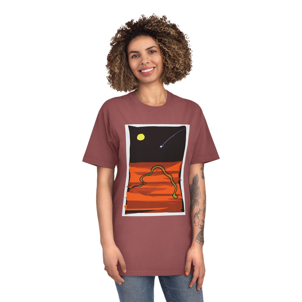 Unisex Faded Shirt -The Traveller Series (Shooting Star)