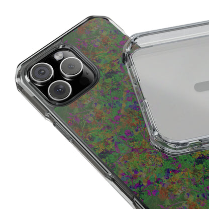 iPhone 16 Magnetic Clear Impact Case - Hidden Weave Series V3 No.24