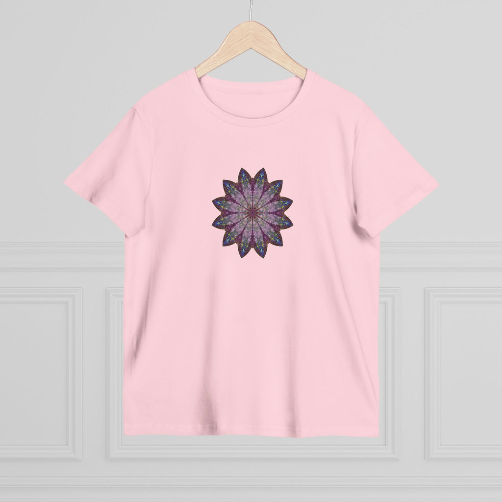 Women’s Maple Tee - Love Light Mandalas No.17