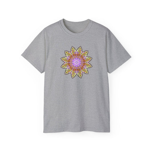 Unisex Ultra Cotton Tee - Love Light Mandalas No.14