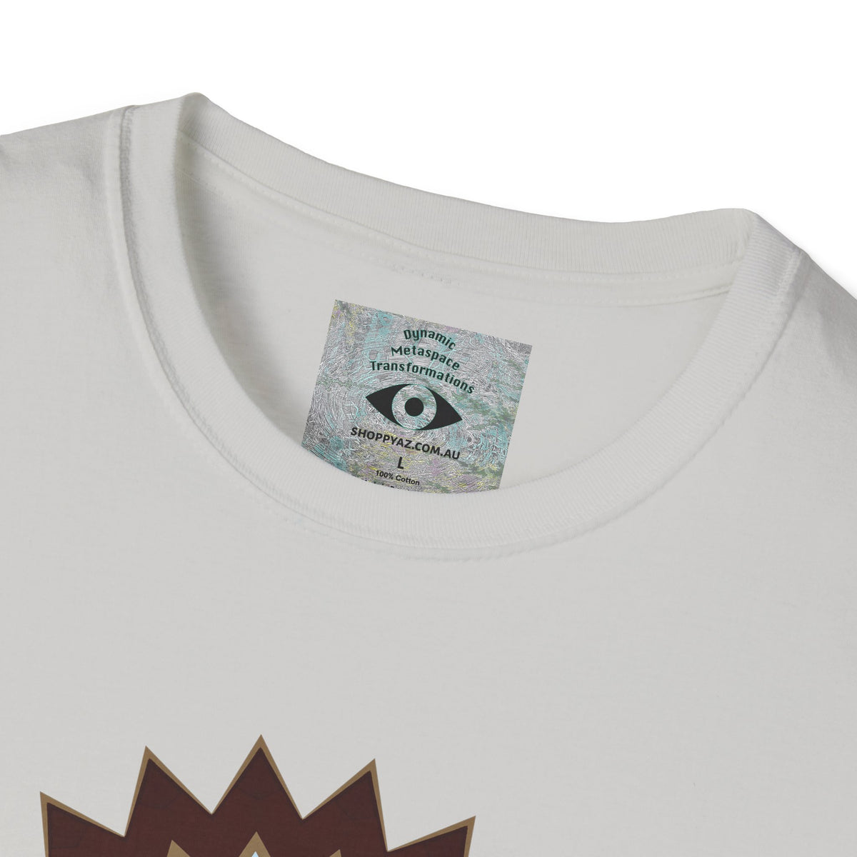 Unisex Softstyle T-Shirt - Mycelium Mandalas No.1