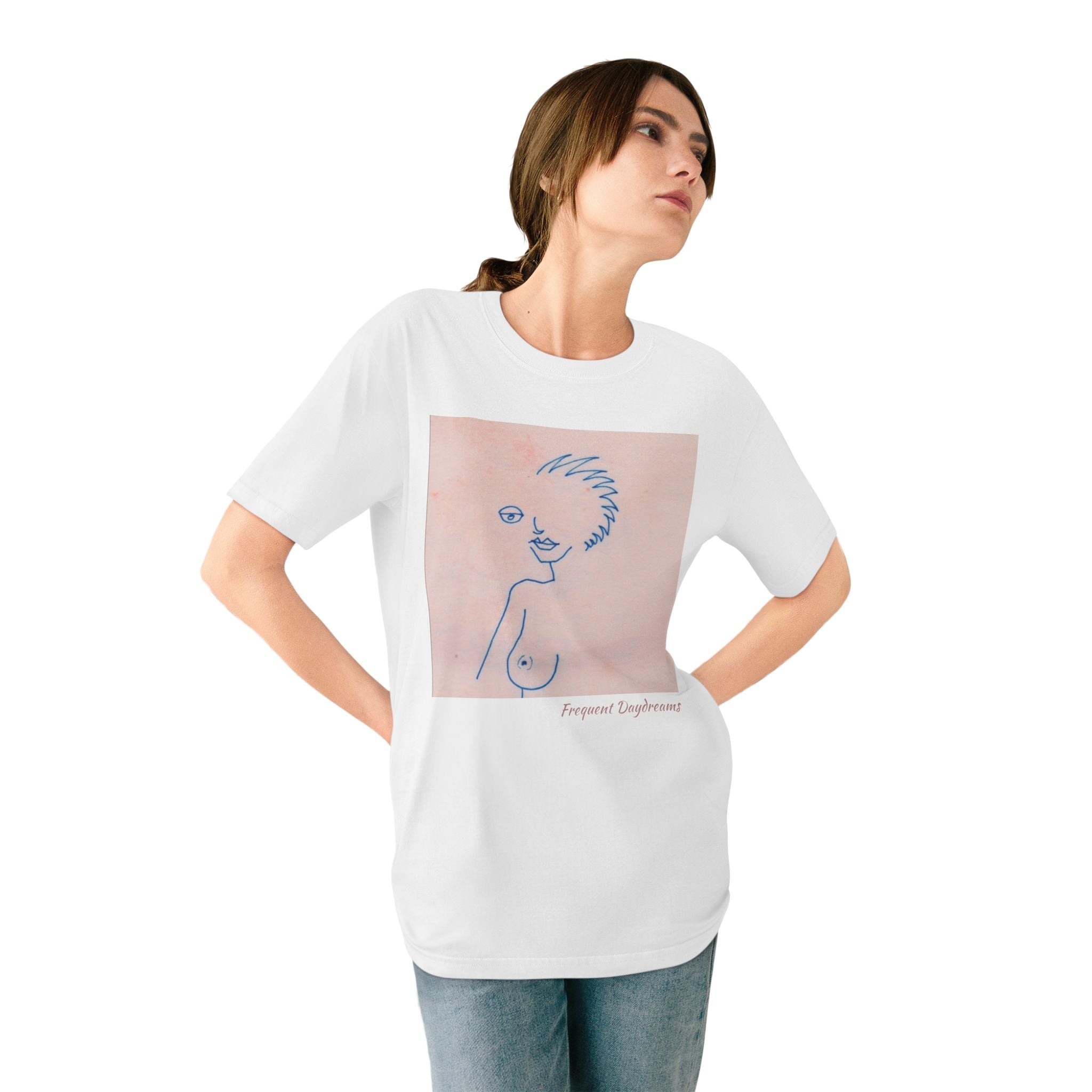 Organic Staple T-shirt - Frequent Daydreams Sketch No.46