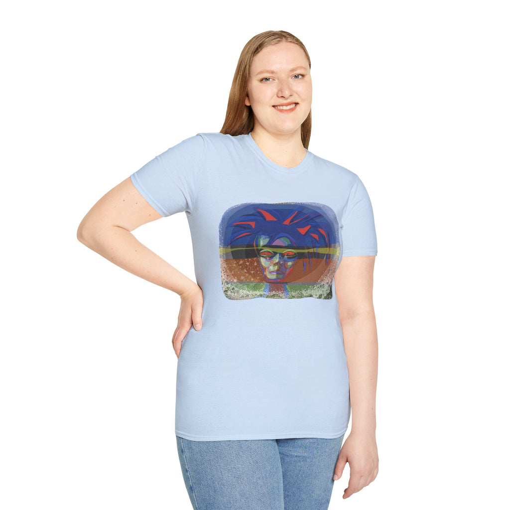 Unisex Softstyle T-Shirt - The Traveller Series (Seeing)