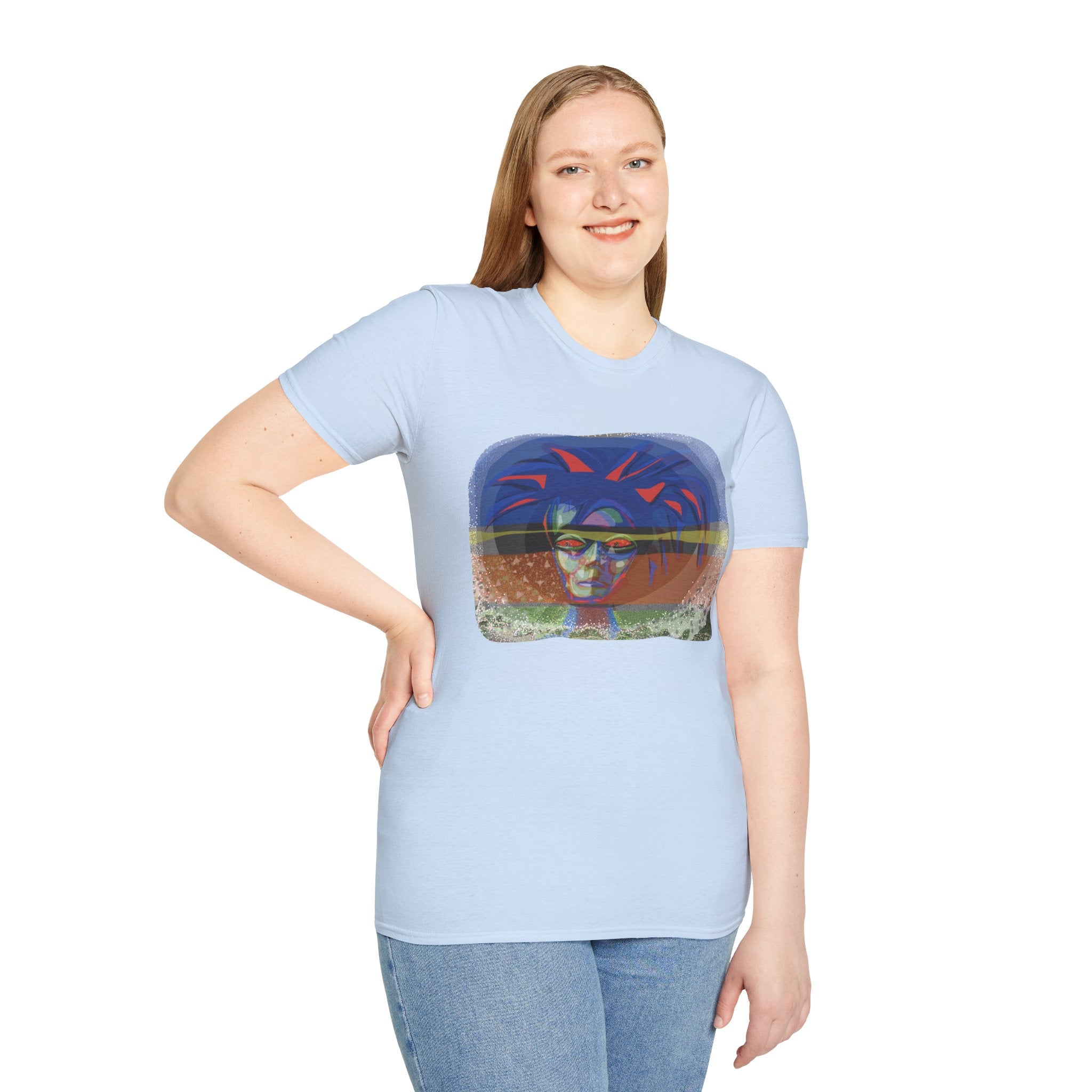 Unisex Softstyle T-Shirt - The Traveller Series (Seeing)