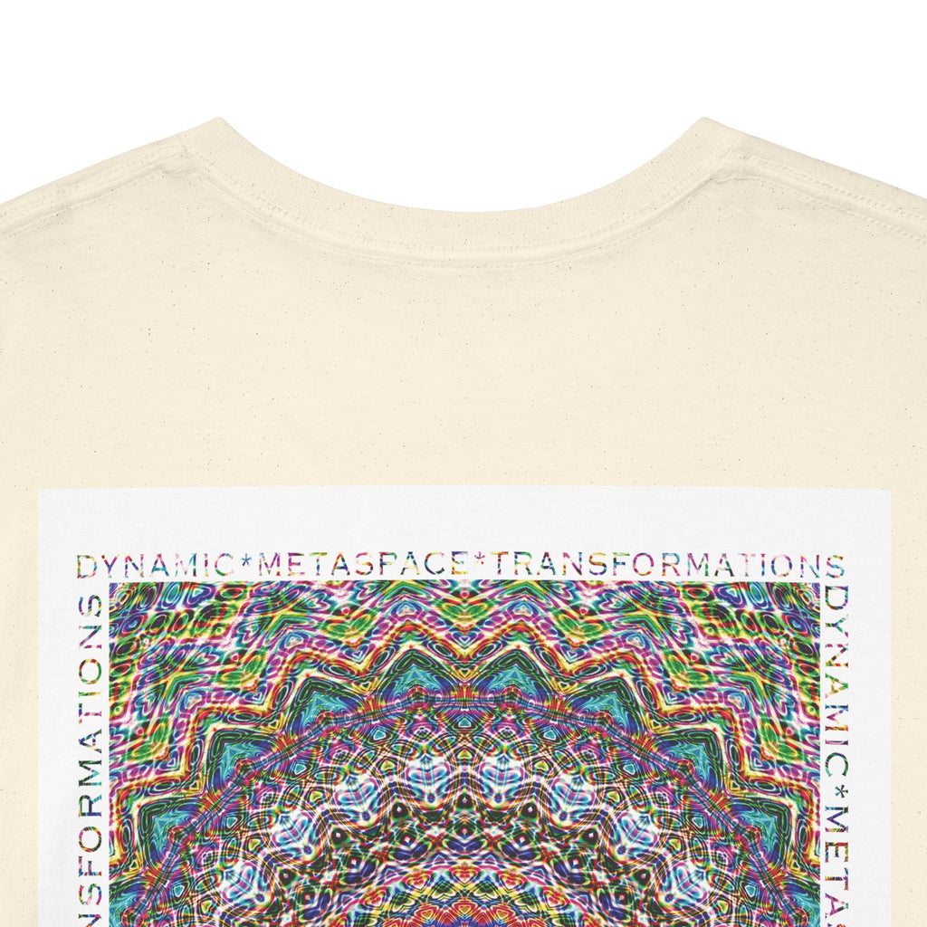 Unisex Heavy Cotton Tee (Back) - DMT Seer No.7
