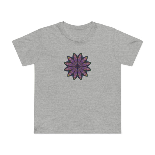 Women’s Maple Tee - Love Light Mandalas No.24
