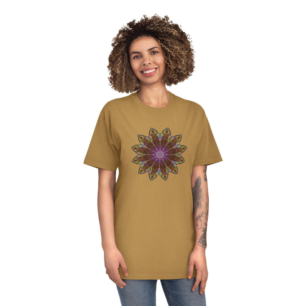 Unisex Faded Shirt - Love Light Mandalas No.13