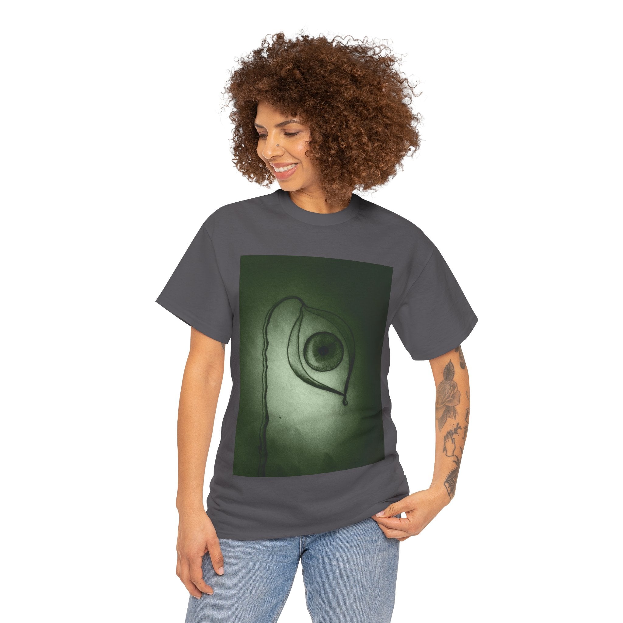 Unisex Heavy Cotton Tee - Eye Plants No.2