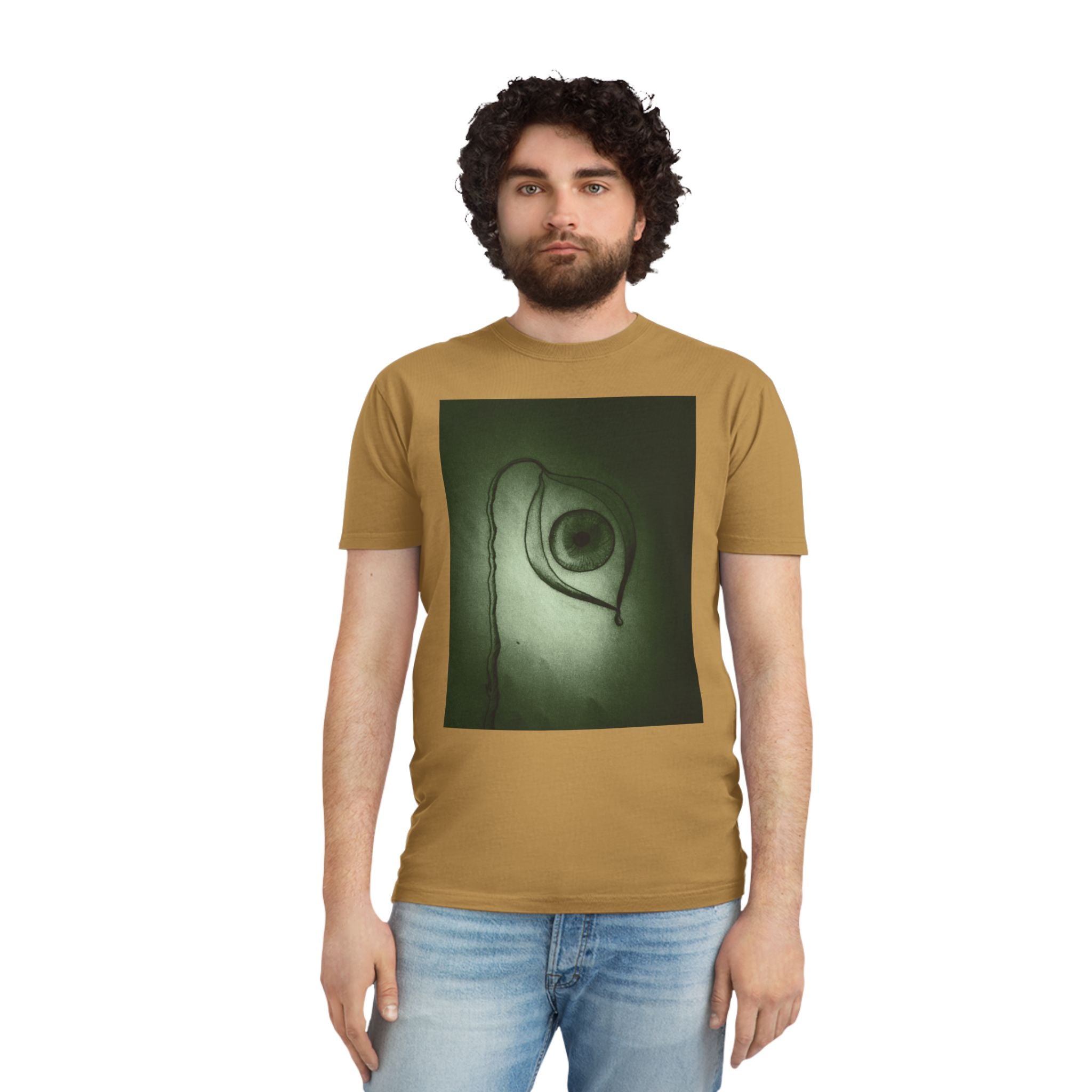 Unisex Faded Shirt - Eye Plants No.2