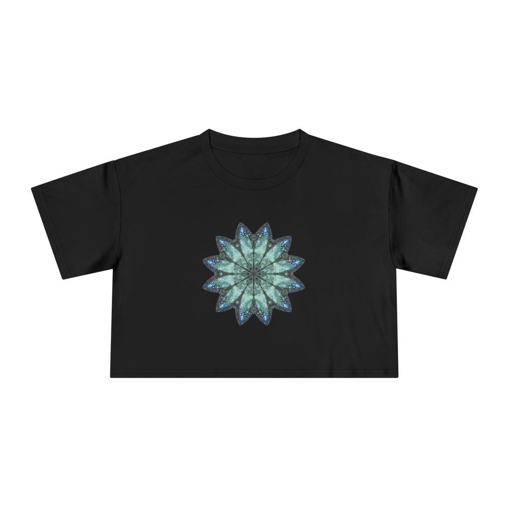 Women's Cropped Tee - Love Light Mandalas No.20