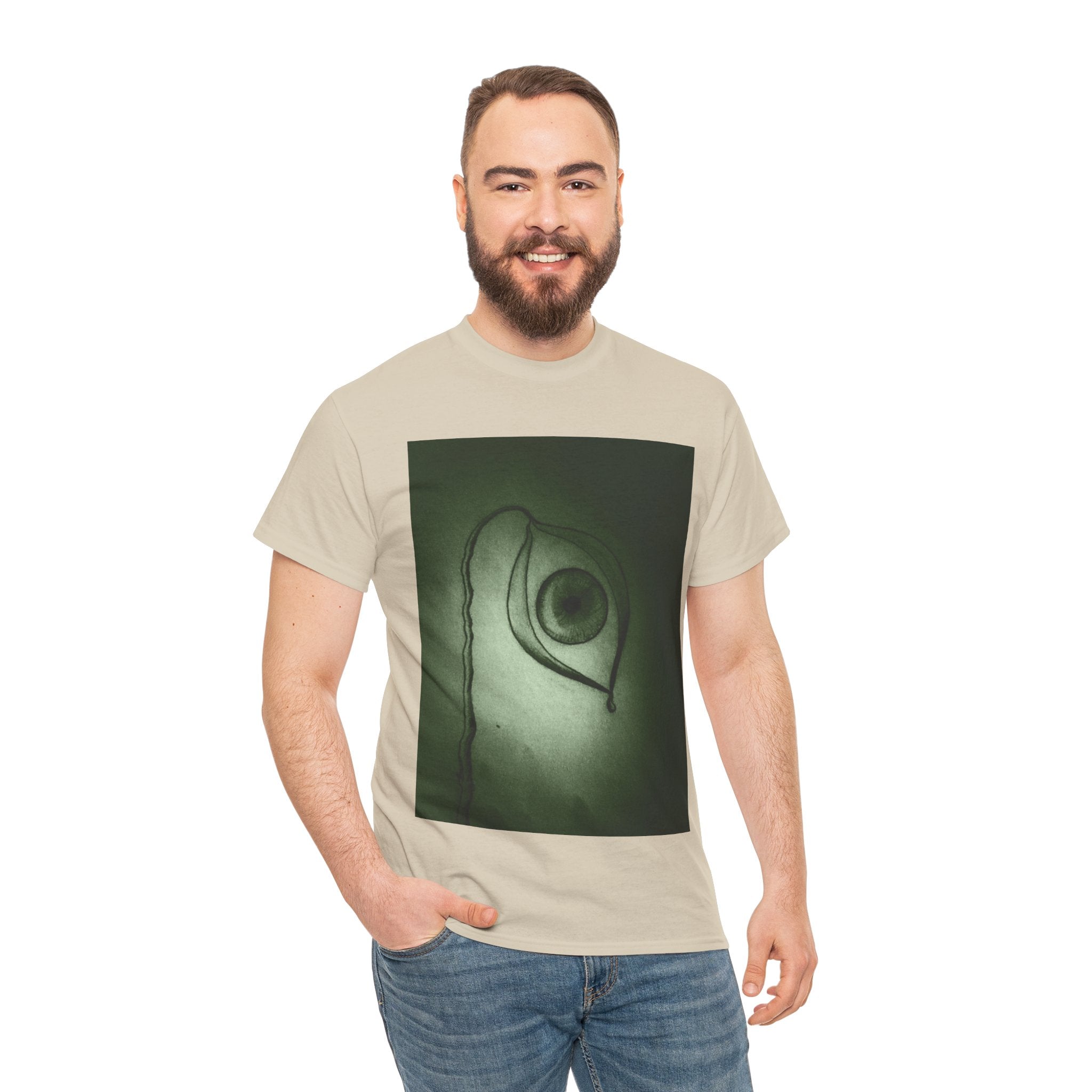 Unisex Heavy Cotton Tee - Eye Plants No.2