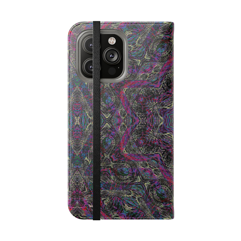 iPhone 14 Flip Case - P5 Kaleidoscopic No.33