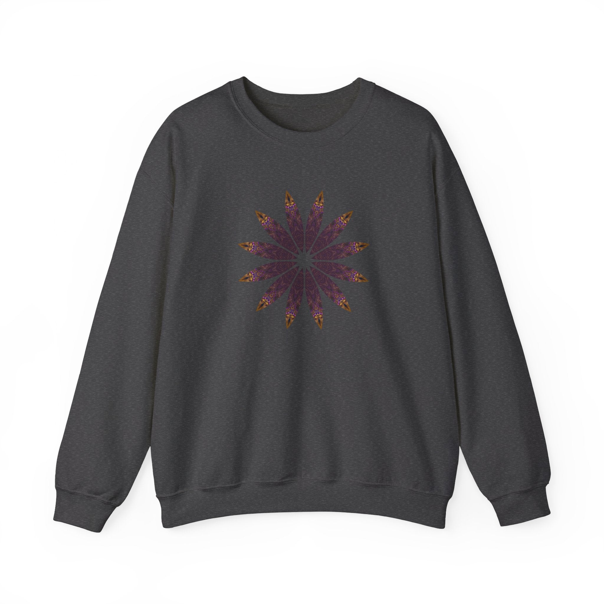 Unisex Heavy Blend™ Crewneck Sweatshirt - Love Light Mandalas No.2