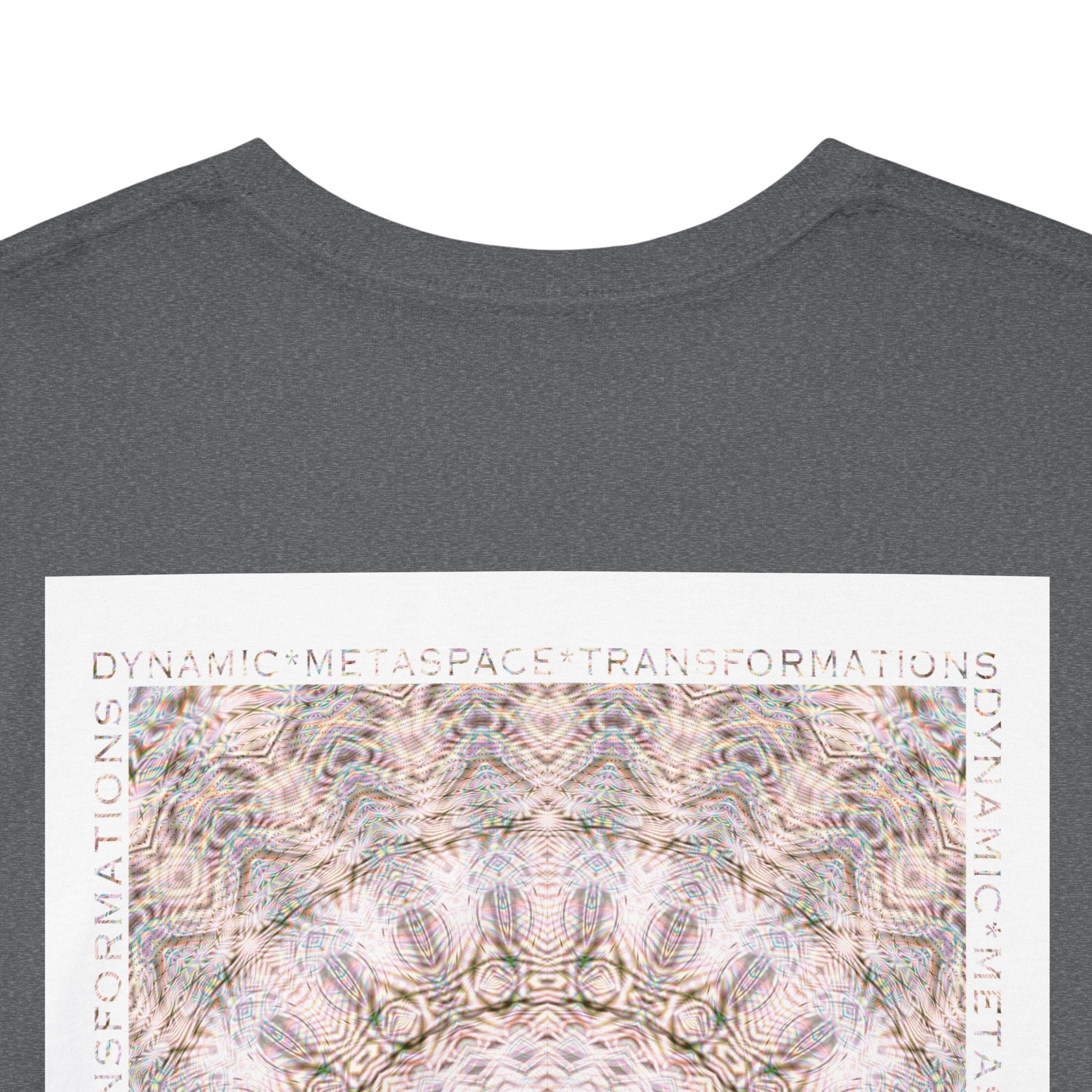 Unisex Heavy Cotton Tee (Back) - DMT Seer No.12